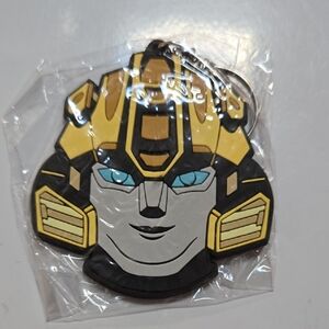 TRANSFORMERS Yellow and Black Robot Keychain